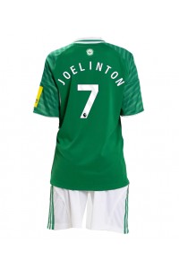 Fotbalové Dres Newcastle United Joelinton #7 Dětské Venkovní Oblečení 2025-26 Krátký Rukáv (+ trenýrky)